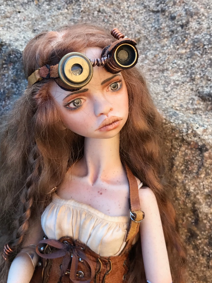 Девушка в стиле стимпанк — Домашние фото авторских кукол: личные коллекции