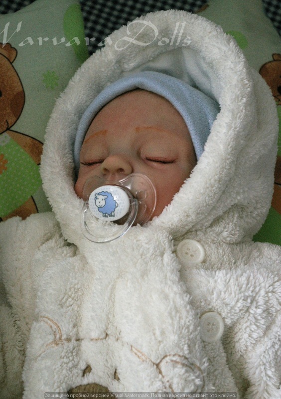 Сплюшка родился — Куклы Реборн (Reborn): домашние фото (фото 2)